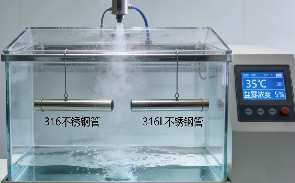 不銹鋼鹽霧測(cè)試示意圖
